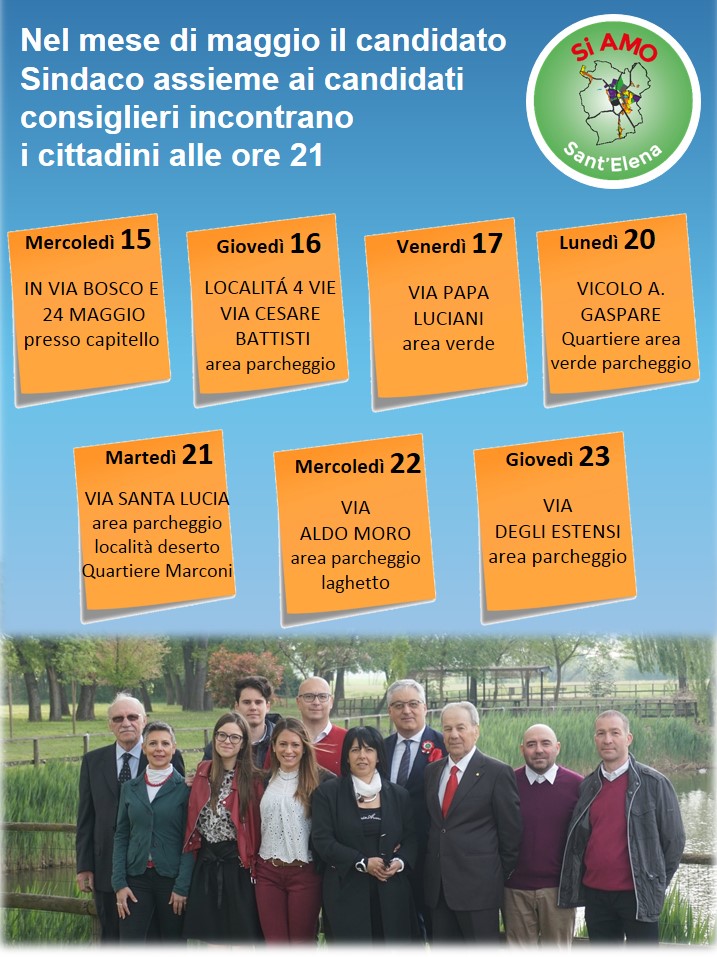 calendario incontri