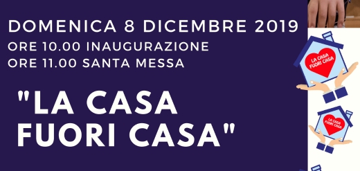 locandina INAUGURAZIONE DE _LA CASA FUORI CASA_ (1) anteprima